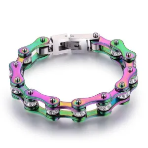 Cycolinks Rainbow Crystal Bracelet