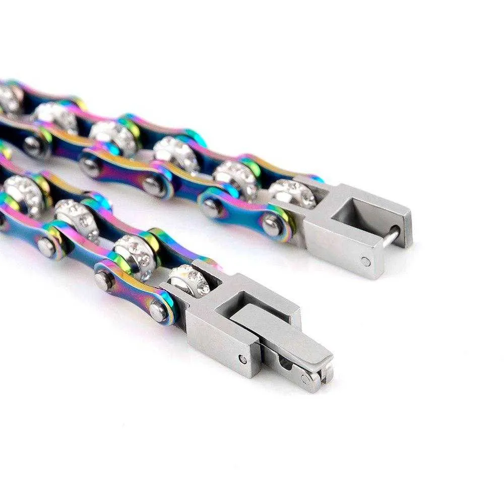 Cycolinks Rainbow Crystal Bracelet