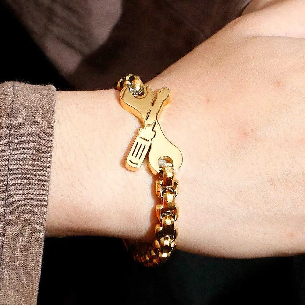Cycolinks Spanner & Screwdriver Bracelet
