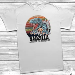 Dadzillla Father Of The Monsters T-Shirt