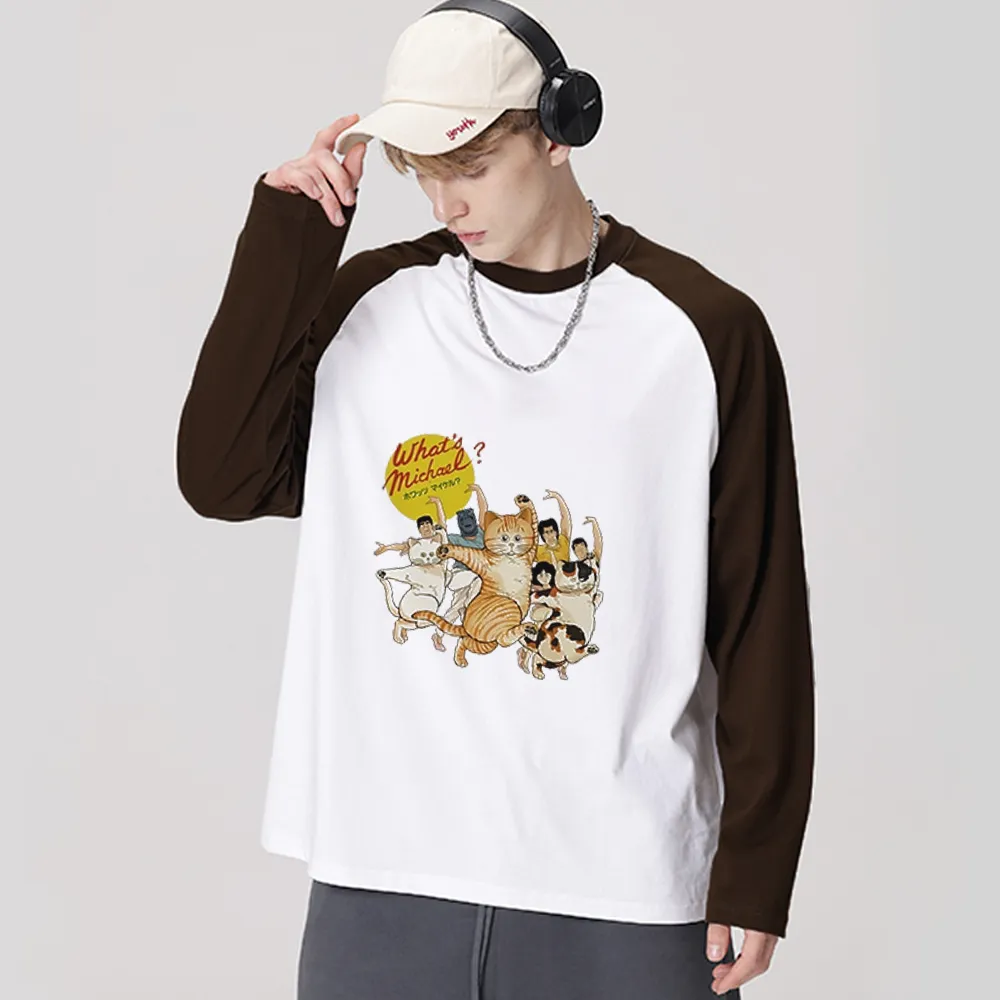 Dancing Cat Long Sleeve Shirt