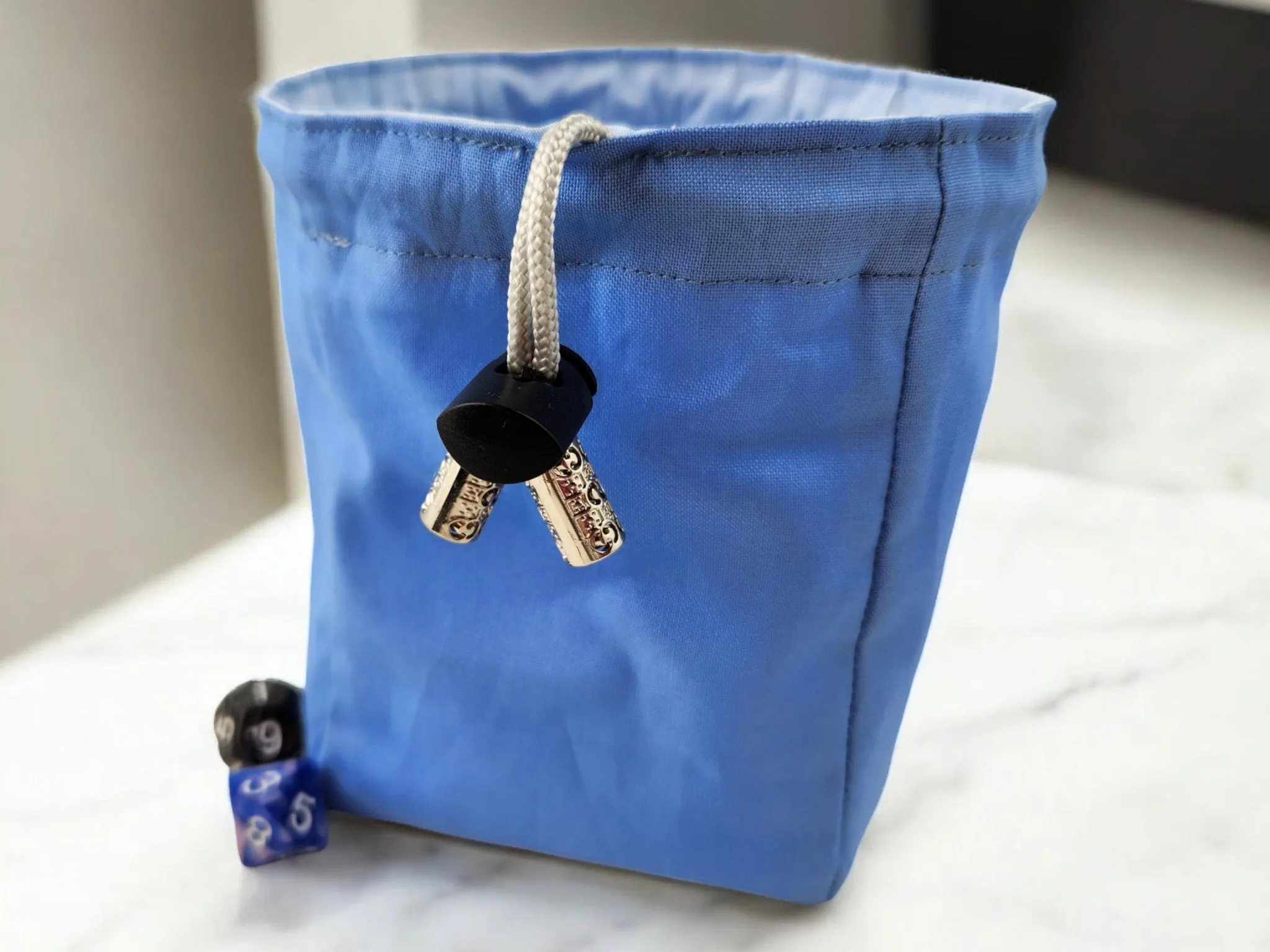 Dapper Rabbit dice bag