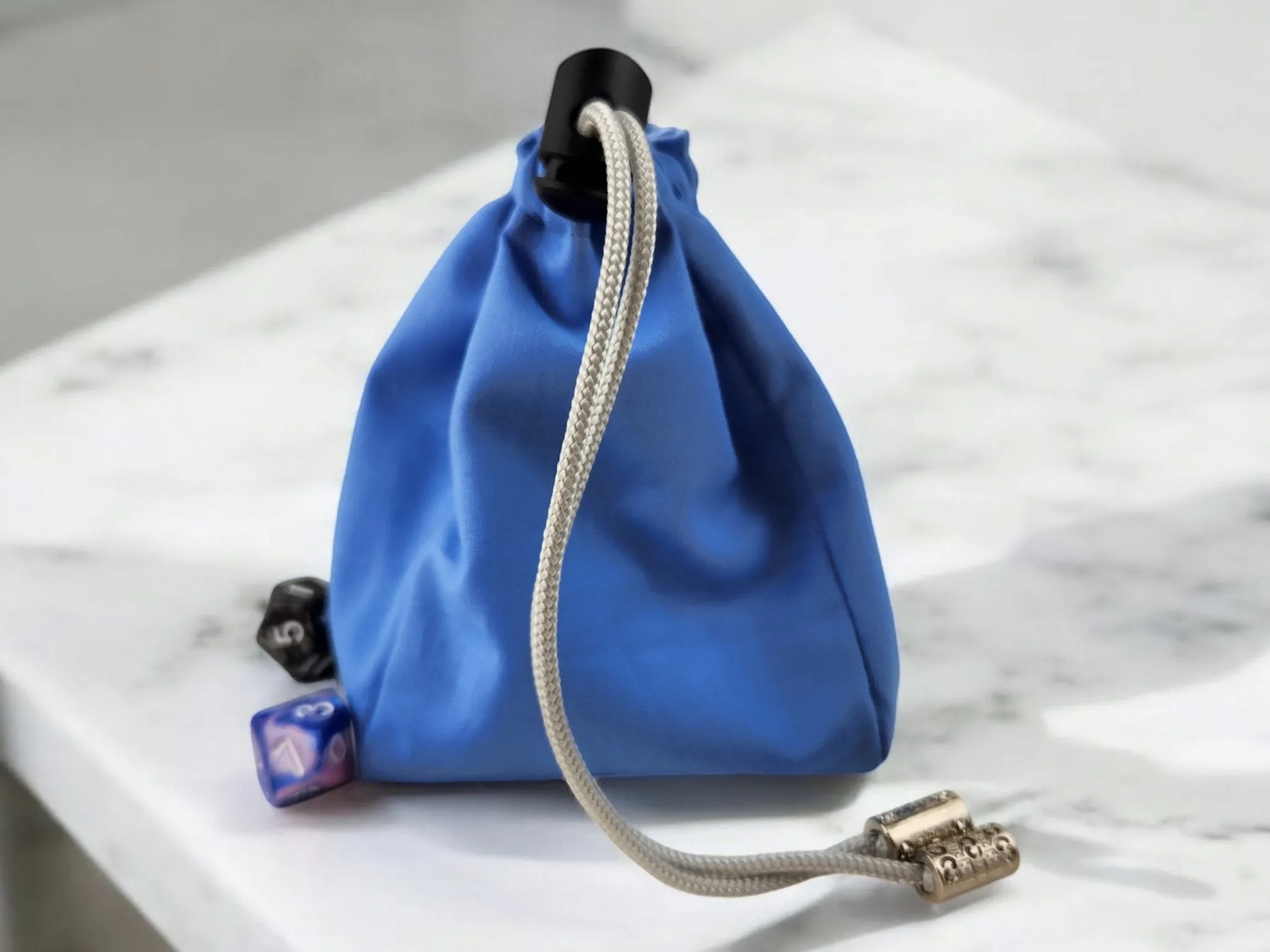 Dapper Rabbit dice bag