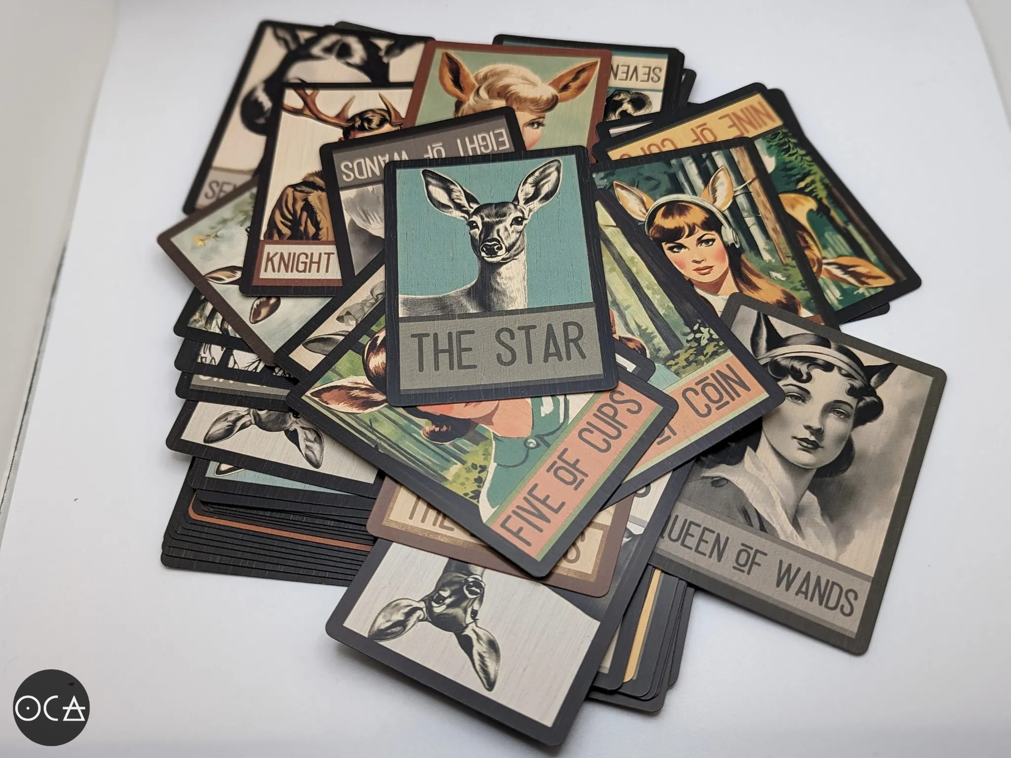 Deerlady Tarot Cards Gift Set (Pre-order) Original Retro/Vintage Design