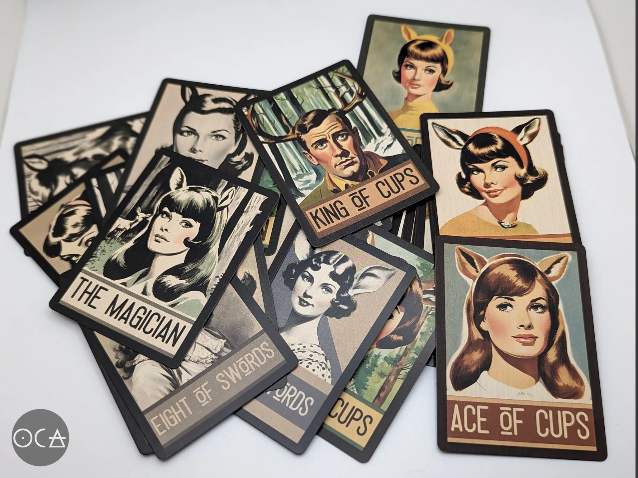 Deerlady Tarot Cards Gift Set (Pre-order) Original Retro/Vintage Design