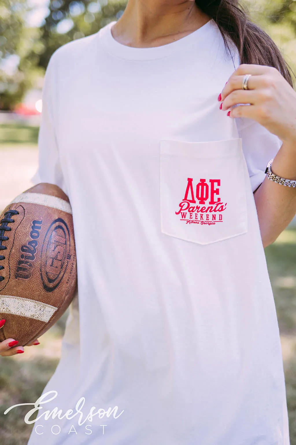Delta Phi Epsilon Vintage Parents Weekend T-shirt