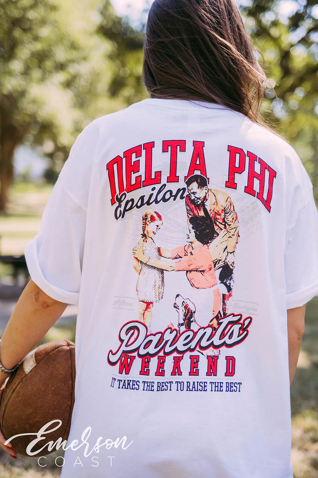 Delta Phi Epsilon Vintage Parents Weekend T-shirt