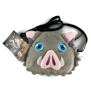 Demon slayer inosuke mini plush bag