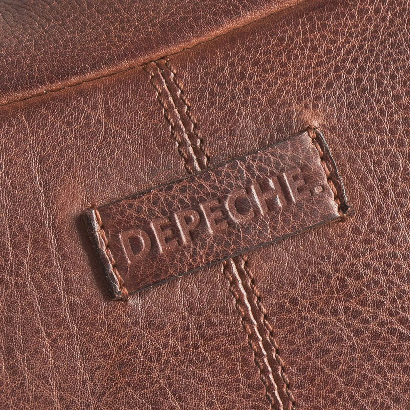 Depeche Brown Leather Bumbag/Sling Bag