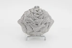 Diamond Rose Evening Bag