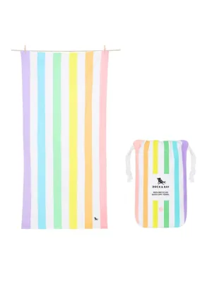 Dock & Bay Beach Towel X Large - Unicorn Waves