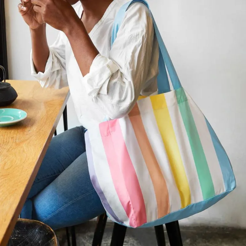 Dock & Bay Foldaway Tote Bag - Unicorn Waves