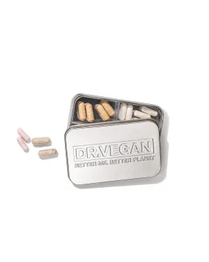 DR VEGAN Pill Tin