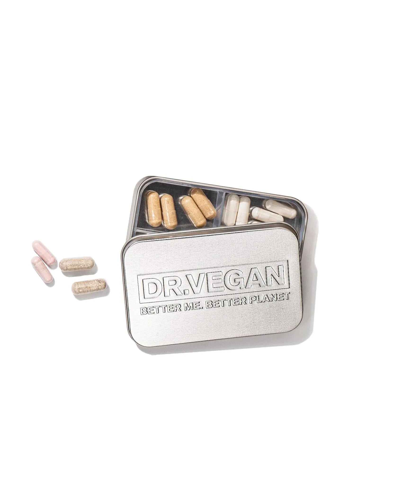 DR VEGAN Pill Tin