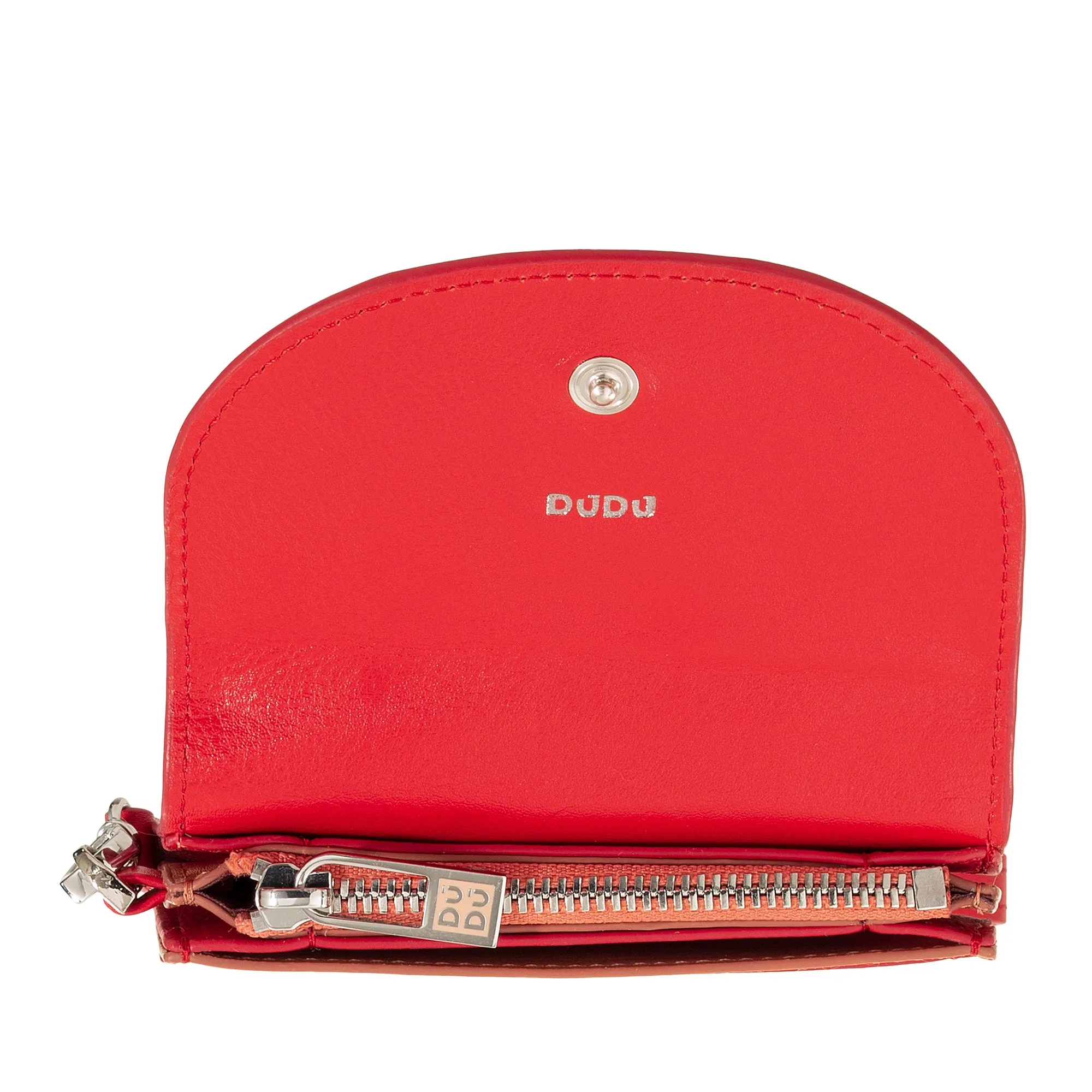 DUDU Women's Wall Wallet Wallet, Small Colorful Portfolio Portamonete Carter Banknotes with Laccetto