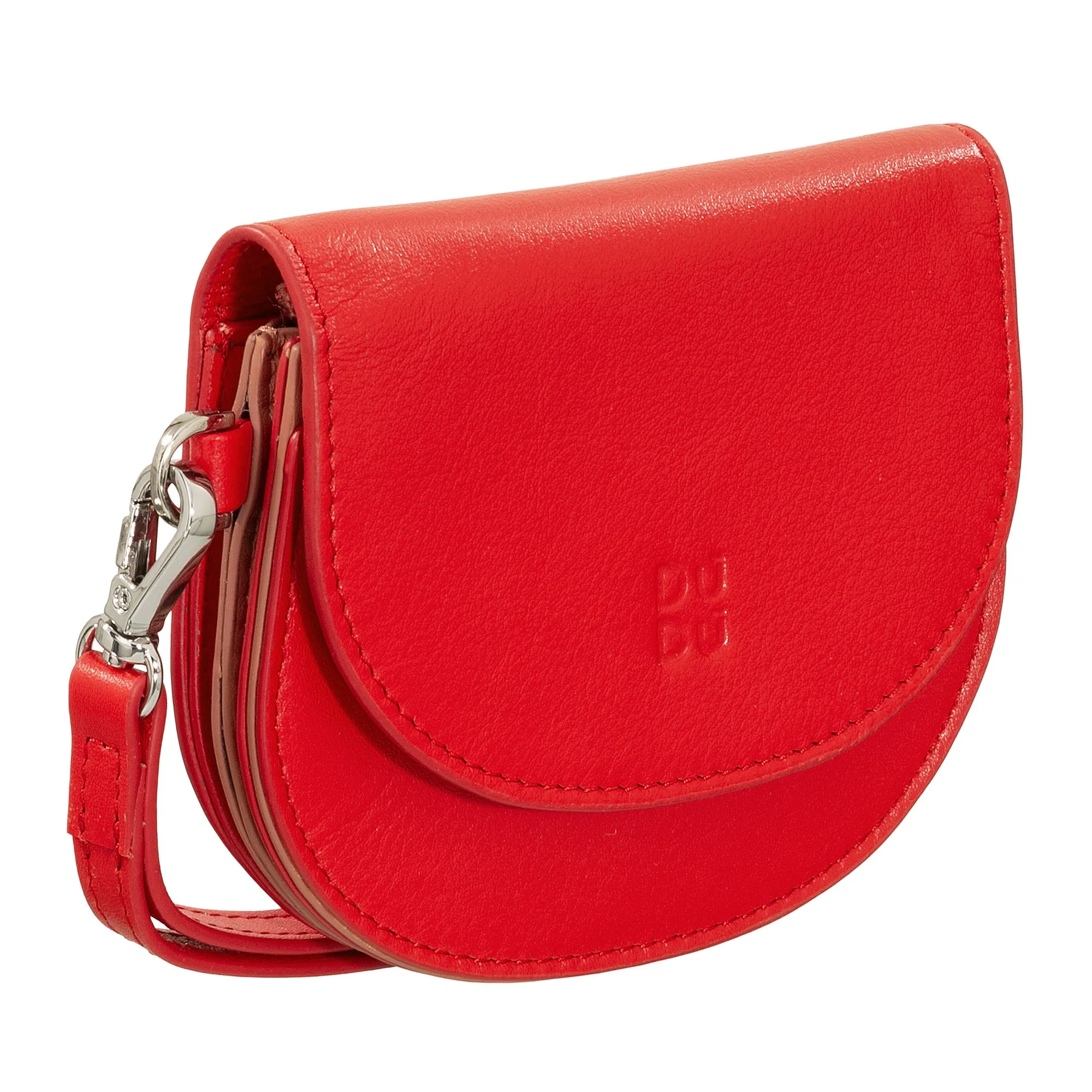 DUDU Women's Wall Wallet Wallet, Small Colorful Portfolio Portamonete Carter Banknotes with Laccetto