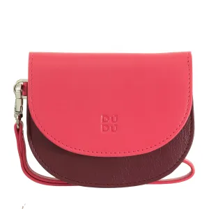 DUDU Women's Wall Wallet Wallet, Small Colorful Portfolio Portamonete Carter Banknotes with Laccetto