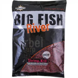 DYNAMITE Big Fish River Pellets -  Shrimp & Krill 4 6 8mm