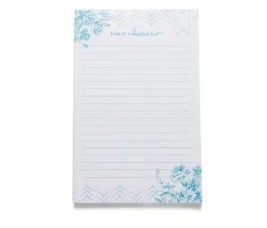 Edge Painted Notepad : Today's Bucket List