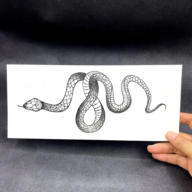El Mamba Bodi Art Temporary Tattoo