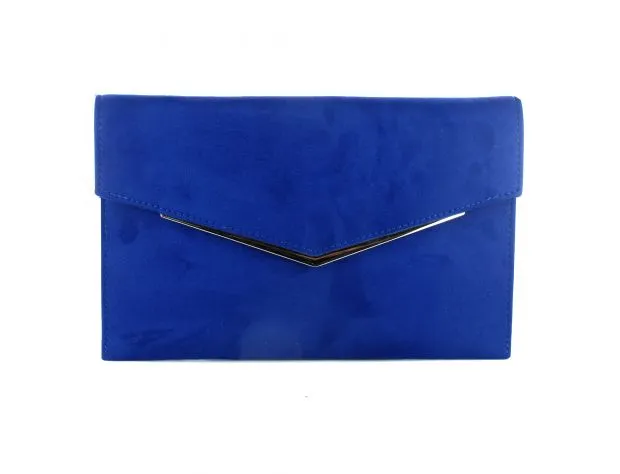 Electric blue handbag