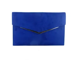 Electric blue handbag