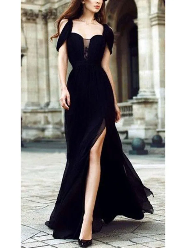 Elegant and Elegant Chiffon Evening Dress