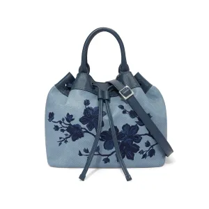 Elise Embroidered Drawstring Bag - H55176
