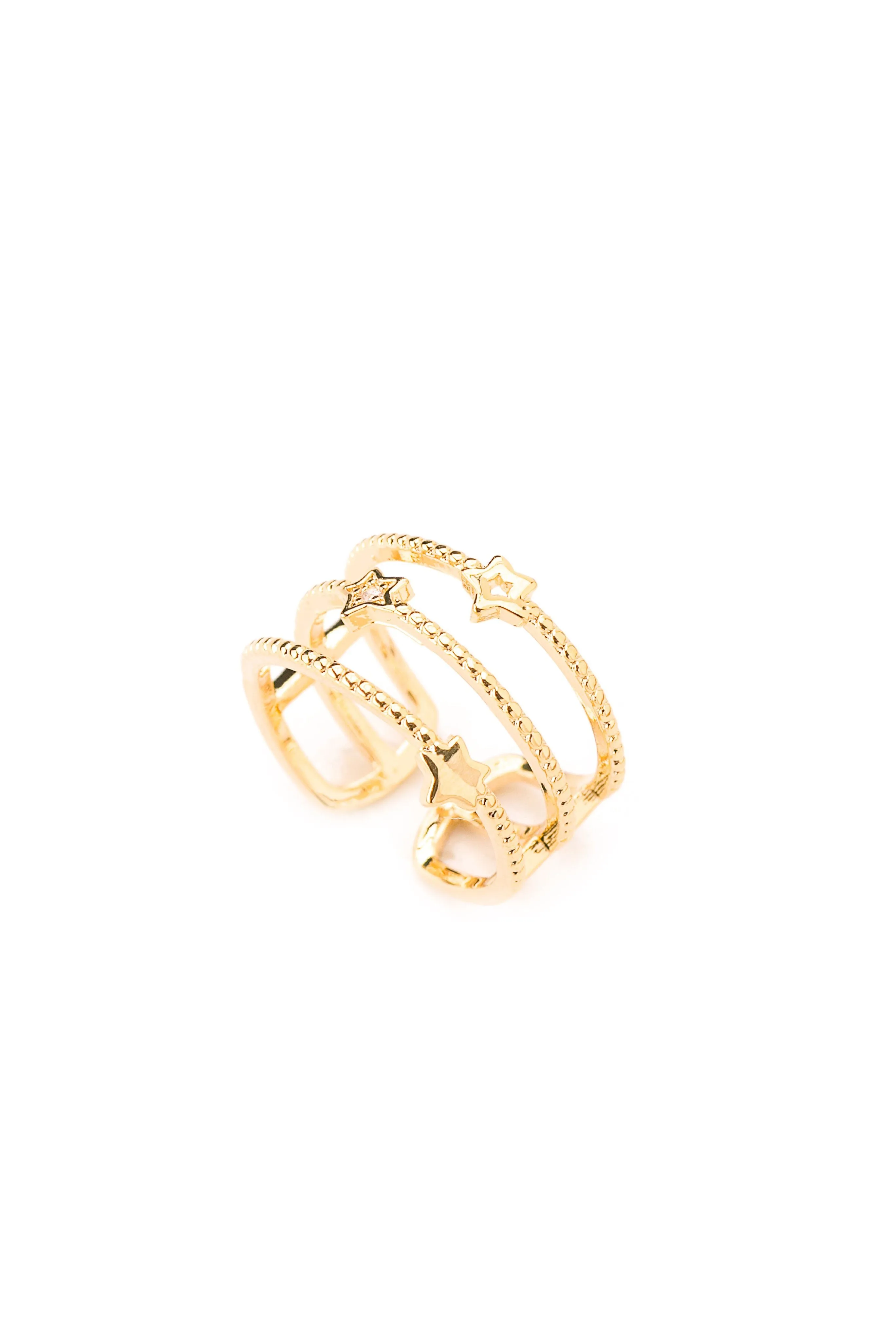 Ellise Fashion Ring [18K Gold/Silver Plated]