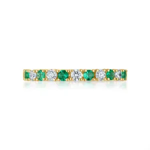 Emerald and Diamond Ring