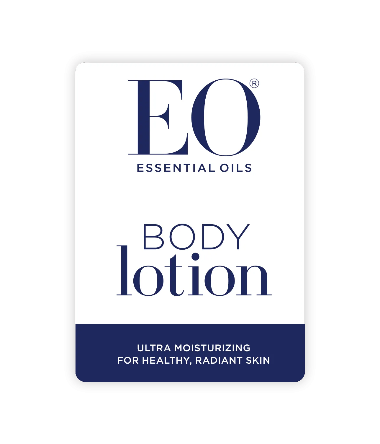 EO Lotion Decal