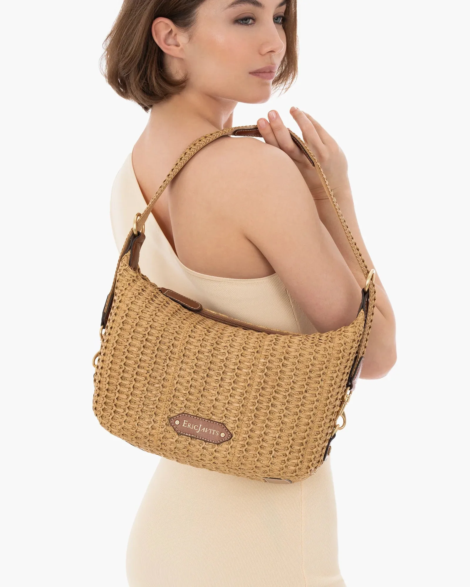 Eric Javits Jessica Bag in Natural
