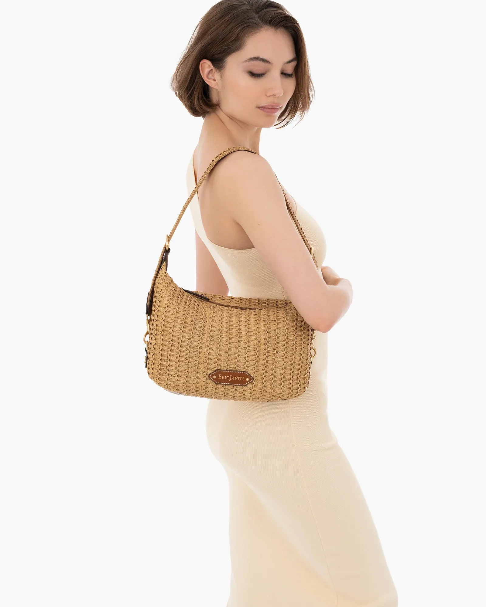 Eric Javits Jessica Bag in Natural