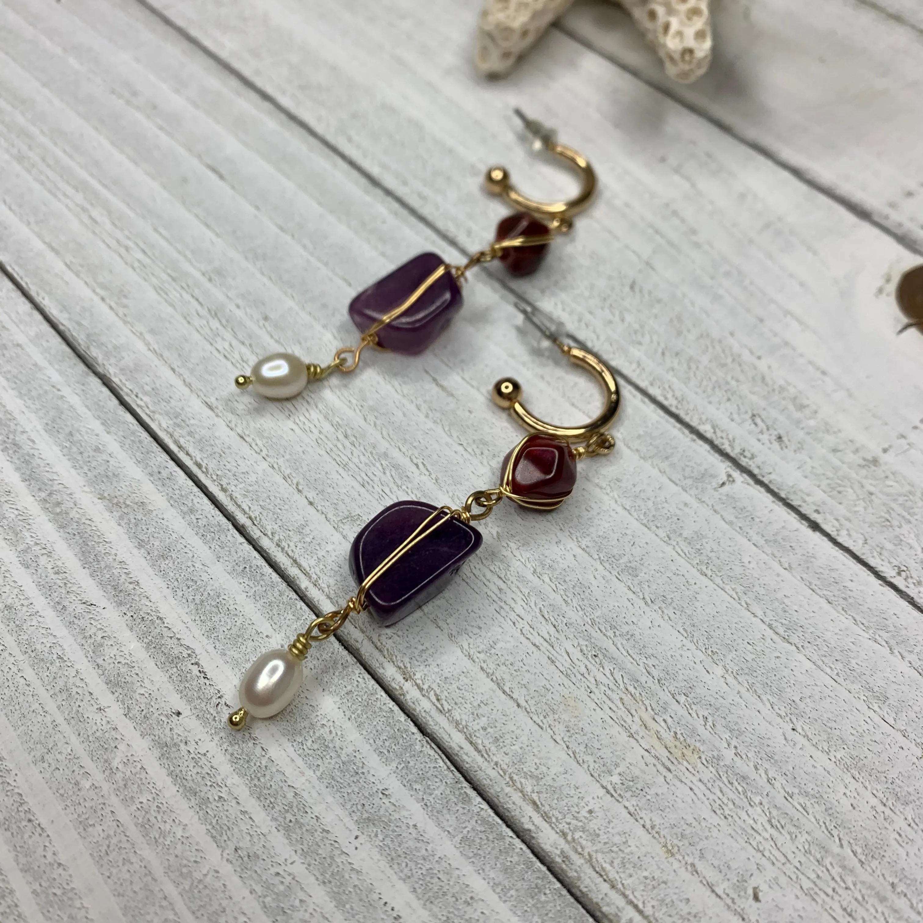 Erika Williner Designs - Violet Earrings