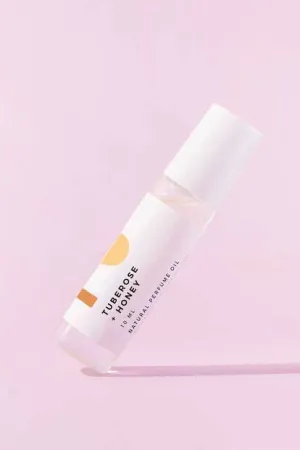 Essential Oil Perfume Roller: Tuberose & Honey