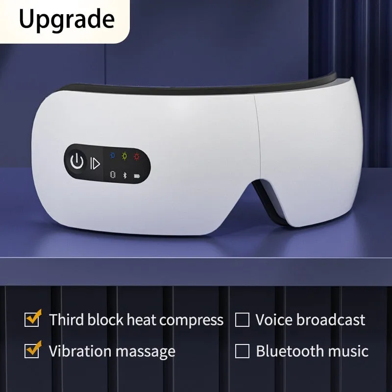 Eye Massager with Music for Migraines