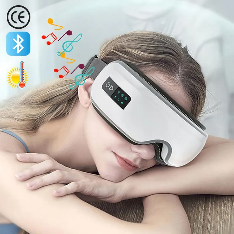 Eye Massager with Music for Migraines