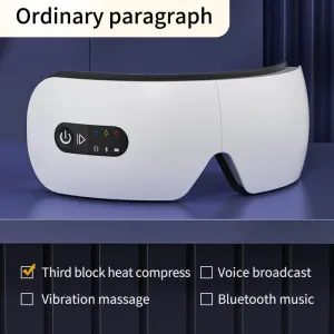 Eye Massager with Music for Migraines