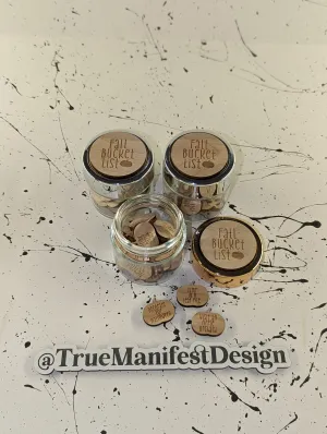 Fall Bucket List Jar