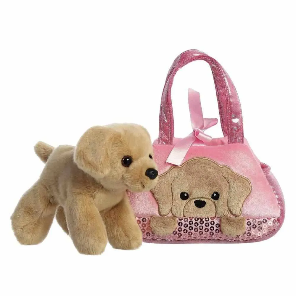 Fancy Pal Peek-A-Boo Lab in Sparkly Bag