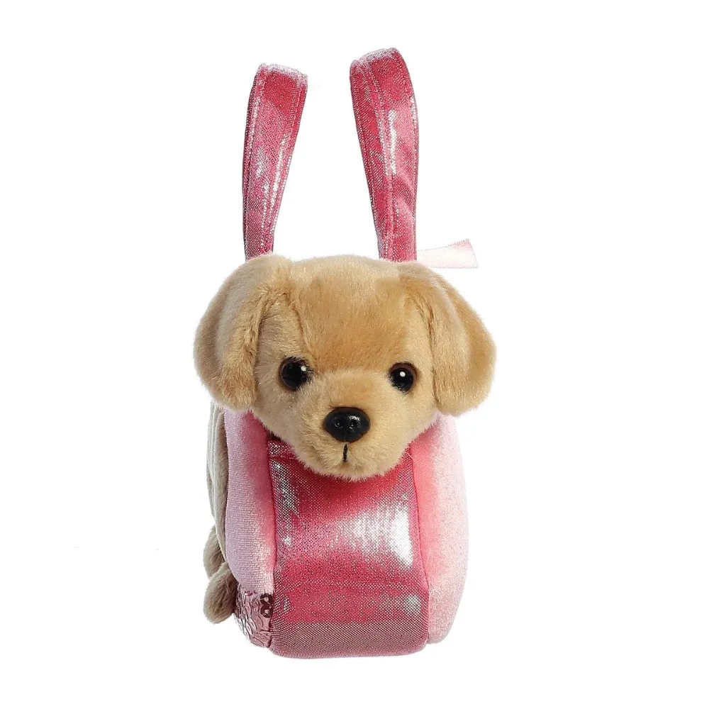 Fancy Pal Peek-A-Boo Lab in Sparkly Bag