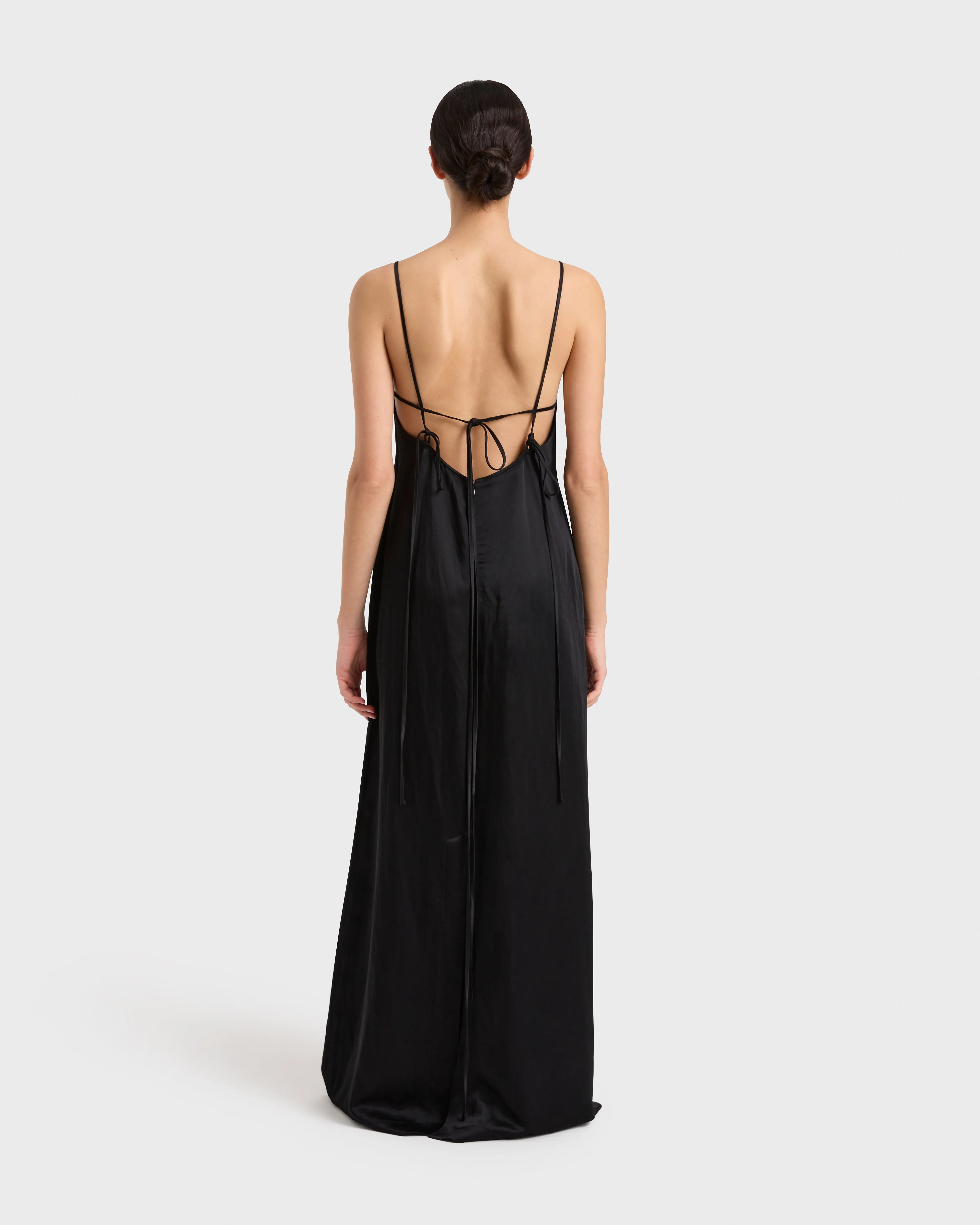 Faro Maxi Dress - Black