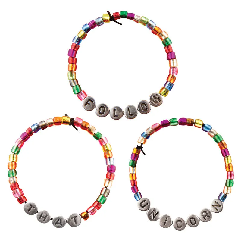 Fashion Angels Tell Your Story: Alphabet Bead Bag