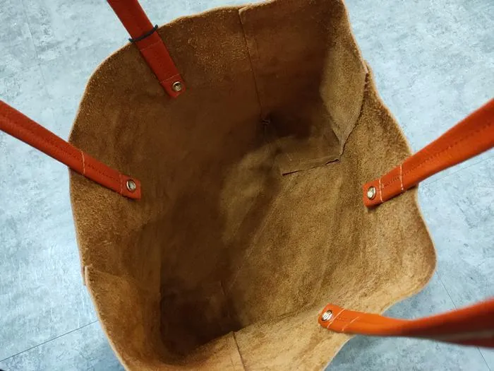 Fashion Genuine Orange Leather Tote Bag Rose Red Tote Purse Green Shoulder Tote Bag Handbag Tote For Women