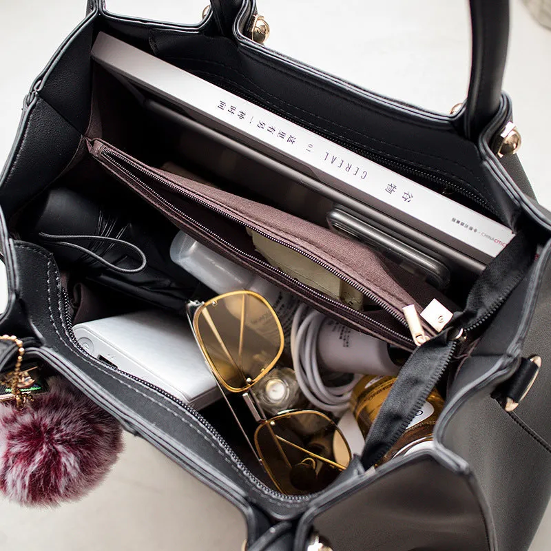 Fashion New Three-piece Bag Diagonal Handbag