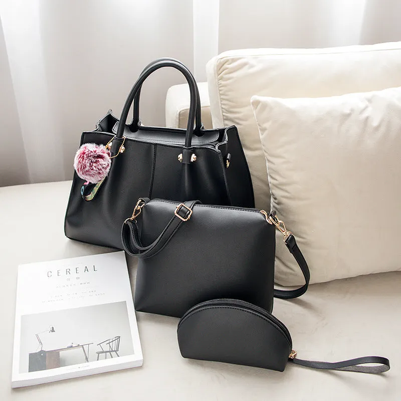 Fashion New Three-piece Bag Diagonal Handbag