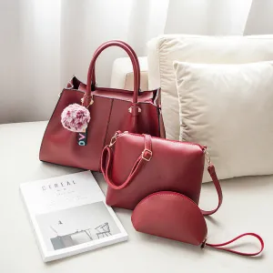 Fashion New Three-piece Bag Diagonal Handbag