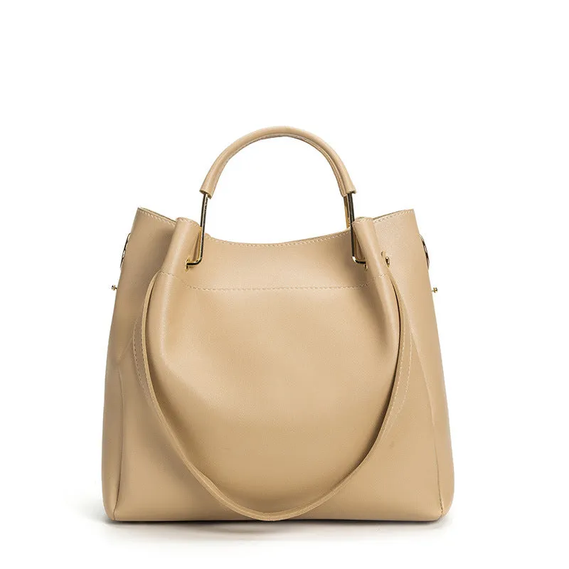 Fashion Trend Ladies Handbag Rivet Diagonal Package Three-piece Suit