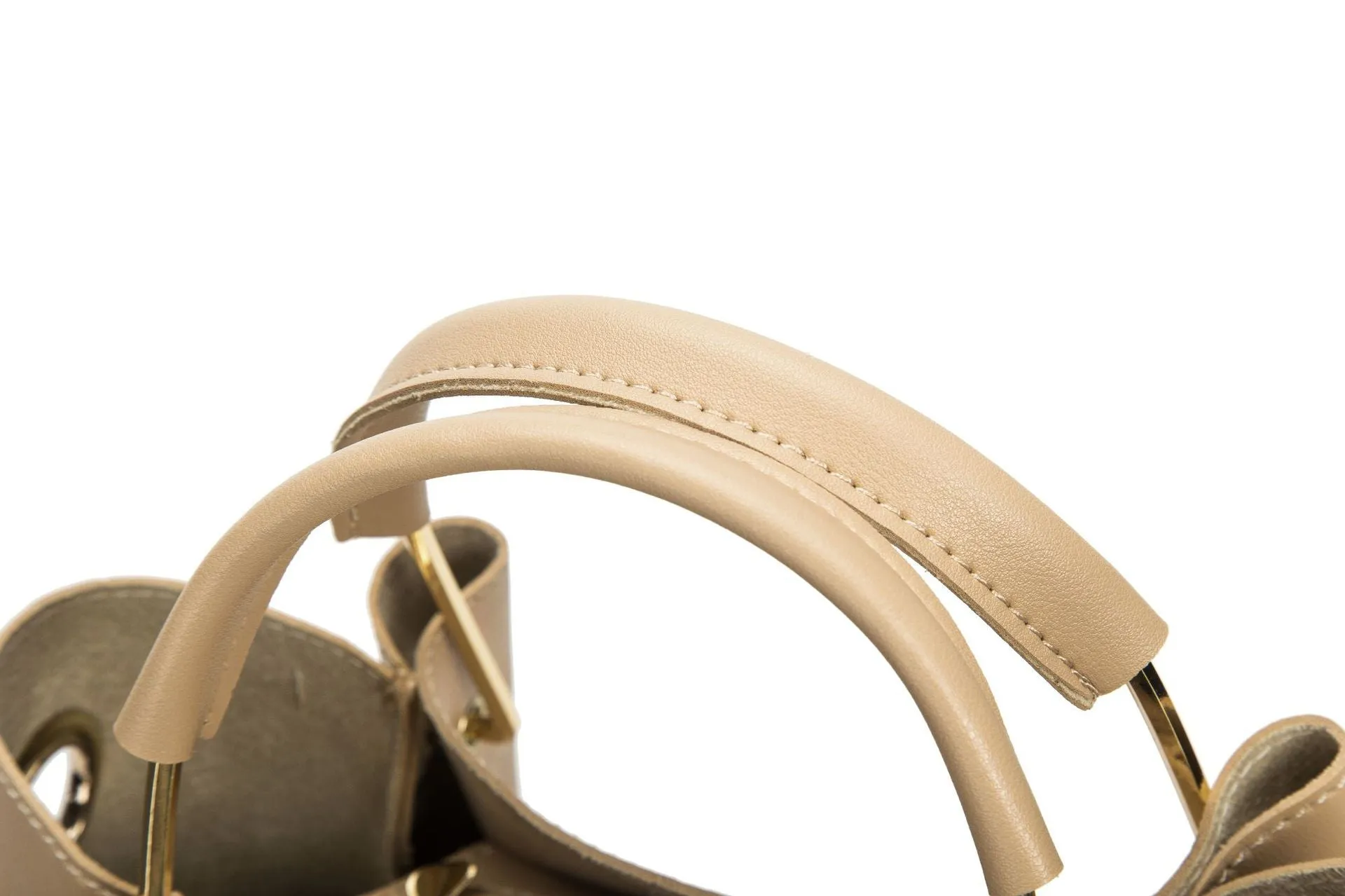 Fashion Trend Ladies Handbag Rivet Diagonal Package Three-piece Suit