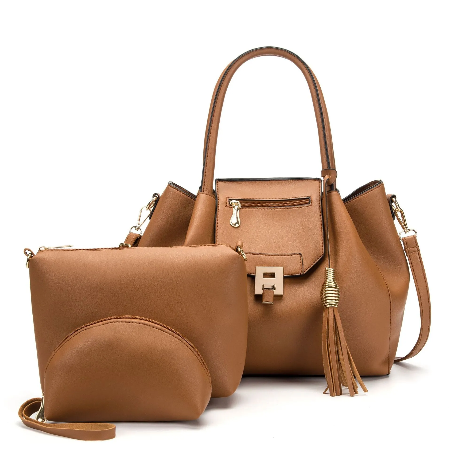 Fashion Two-piece Shoulder Bag Retro Bag